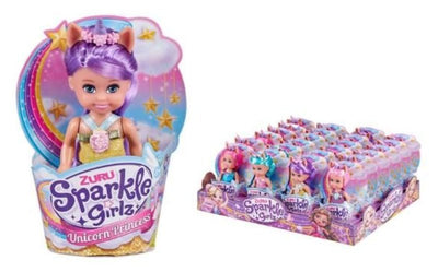 SPARKLE GIRLZ 4.7'' Princess Cupcake,24pcs/PDQ