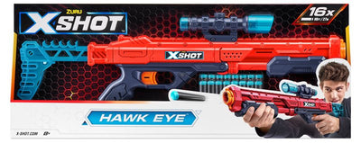X-Shot Excel fucile di precisione Hawk Eye con 16 dardi Zuru