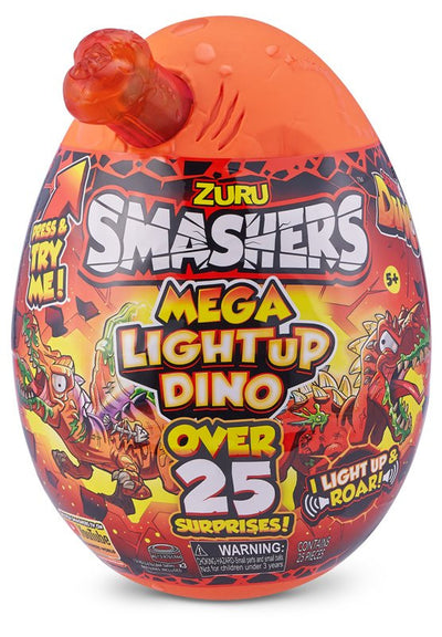 SMASHERS Mega Light-Up Dino S4,Bulk