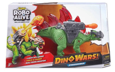 ROBO ALIVE Dino Wars - S1, Stegasaurus,Bulk Zuru