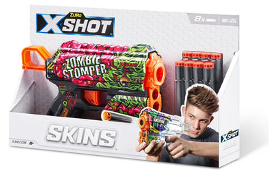 X-SHOT Skins Flux(8 Darts) Open Box,Bulk