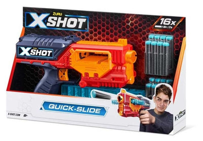 X-SHOT Quick Slide(16Darts) Open Box,Bulk Zuru