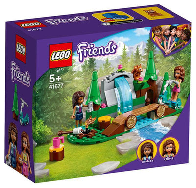 La cascata nel bosco Lego