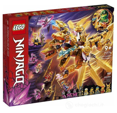 Ultra drago d'oro di Lloyd Lego