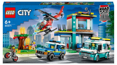 Quartier generaleveicoli d'emergenza Lego