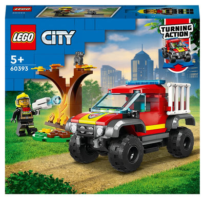 Soccorso sul fuoristrada dei pompieri Lego