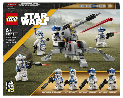 Battle Pack Clone Troopers Legione 501 Lego