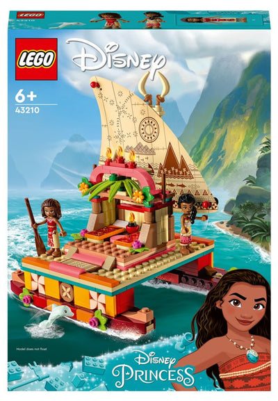 La barca a vela di Vaiana Lego