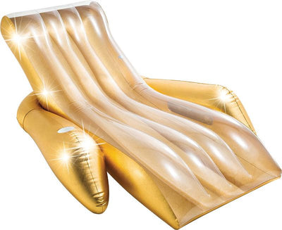 CHAISE LOUNGE GOLD CM 175X119X6,