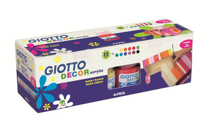 Giotto Decor Acrylic 12x25ml colori assortiti Fila