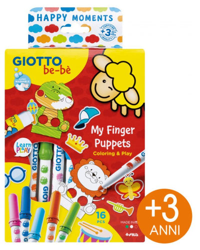 MY FINGER PUPPETS GIOTTO BE-BE' HAPPY MOMENTS Fila