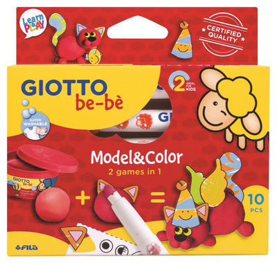 Giotto be-be' Model&Color In Display 12 pz 4 soggetti - 3 x soggetto