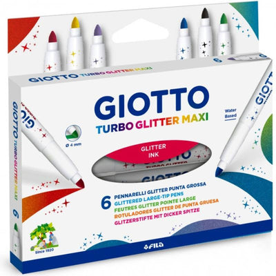 Giotto Turbo Glitter Maxi Pennarelli Fila