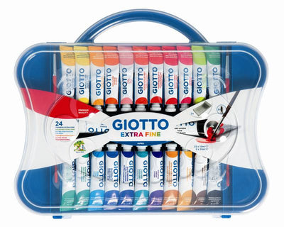 Giotto Tempera Extra in tubetto 12 ml Scatola 24 pz Colori assortiti Fila