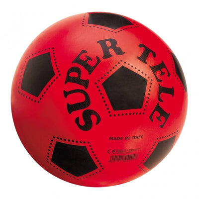 PALL.SUPER TELE CLASSIC pallone calcio PVC D.230 CON RETINA