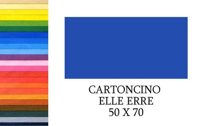 ELLE-ERRE 70x50 BLEU (20FF) 220G/M2 Cartoncino da Disegno Fedrigoni Spa (Fabriano)