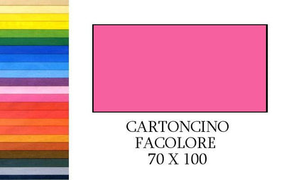 FACOLORE 70x100 FUCSIA (10FF) 200G/M2 Cartoncino Colorato Fedrigoni Spa (Fabriano)
