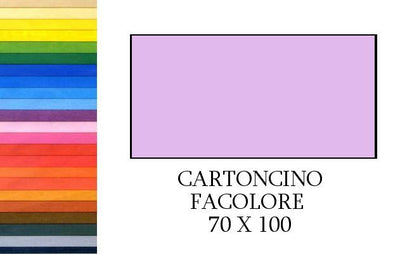 FACOLORE 70x100 VIOLETTA (10FF) 200G/M2 Cartoncino Colorato