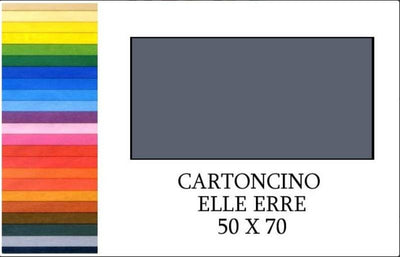 ELLE-ERRE 70x50 FERRO (20FF) 220G/M2 Cartoncino da Disegno Fedrigoni Spa (Fabriano)