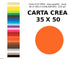 CARTACREA 35x50 ARANCIO (10FF) 220G/M2 Fedrigoni Spa (Fabriano)