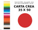 CARTACREA 35x50 ROSSO (10FF) 220G/M2 Fedrigoni Spa (Fabriano)
