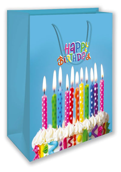 SHOPPER BIRTHDAY CAKE f.to 31,5x45x12 XL