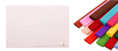 Rotolo di carta crespata 60gr colore Rosa Camuna - confezione da 10 pezzi Cartotecnica-Rossi