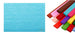Rotolo di carta crespata 60gr colore Azzurro Mare - confezione da 10 pezzi Cartotecnica-Rossi