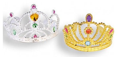 Corona oro/argento modelli assortiti con cartellino/etichetta Carnival-Toys