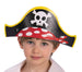 6 cappelli pirata in carta in busta c/cav.