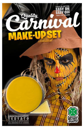 Vasetto fondotinta giallo gr.10 ca. in blister Carnival-Toys