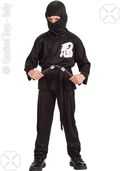 Costume guerriero ninja T.U. (V-VI) in busta c/gancio Carnival-Toys