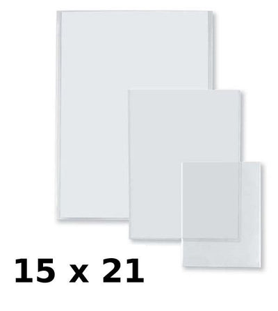 Confezione 25 buste trasparenti U SOFT 15 x 21 cm (formato A5) Seirota