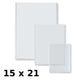 Confezione 25 buste trasparenti U SOFT 15 x 21 cm (formato A5) Seirota
