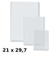 Confezione 25 buste trasparenti U SOFT 21 x 29,7 cm (formato A4) Seirota