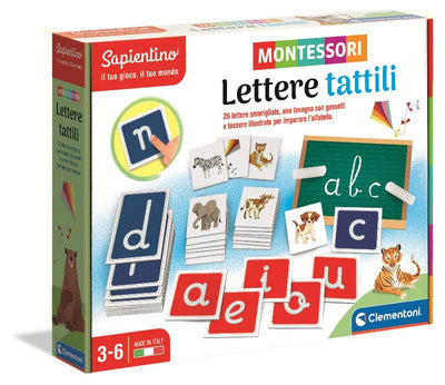 Montessori - Lettere Tattili