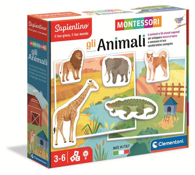 Montessori - Gli Animali Clementoni
