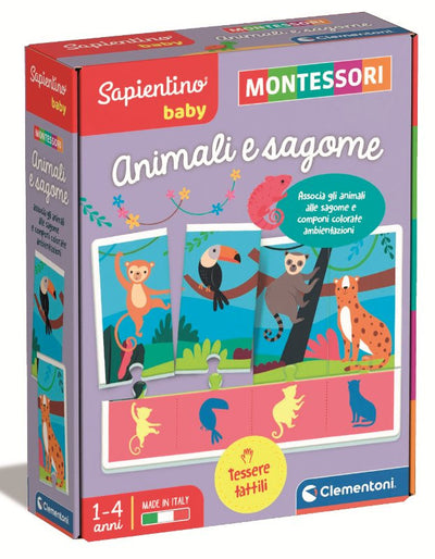 Montessori Baby Animali e Sagome Clementoni
