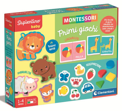 Montessori Baby Primi Giochi Clementoni