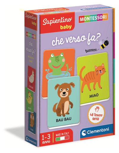 Montessori Baby Che Verso Fa? Clementoni