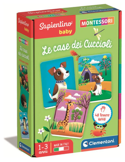 Montessori Baby Le Case dei Cuccioli Clementoni