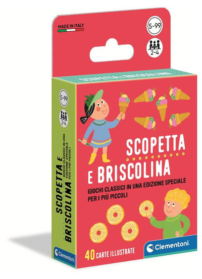 Carte Scopetta e Briscolina Clementoni