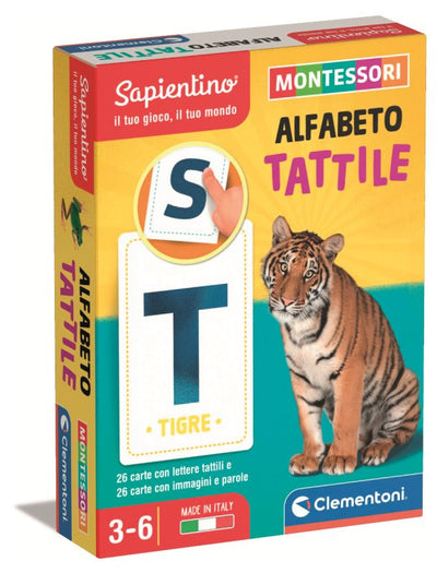 Montessori - Alfabeto Tattile