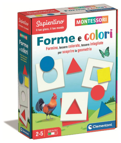 Montessori Forme e colori Clementoni