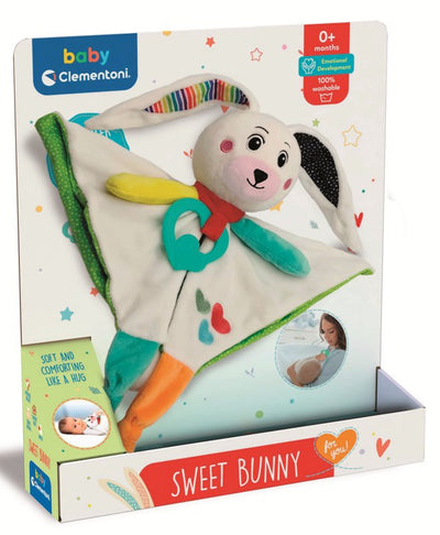 Sweet Bunny Comforter Plush Clementoni