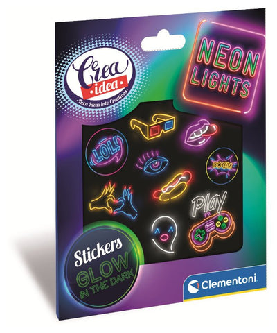 Idea - Stickers Neon Clementoni