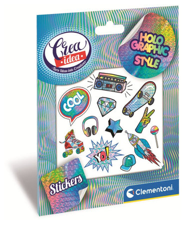Idea - Stickers Holographic Clementoni