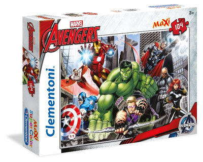PUZZLE 104 Maxi The Avengers: Ready to fight Clementoni
