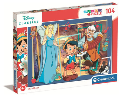 PUZZLE 104 PZ Pinocchio Clementoni