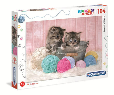 PUZZLE 104 PZ Sweet Kittens